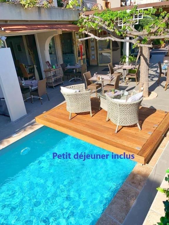 Hotel Beau Soleil Ле-Лаванду Экстерьер фото